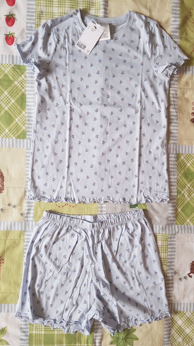 H&M Pigiama & Simili: Neues Sommerpyjama Gr.134/140 – Nuovo e nell'imballaggio originale da Luzern venduto da silvermoon12