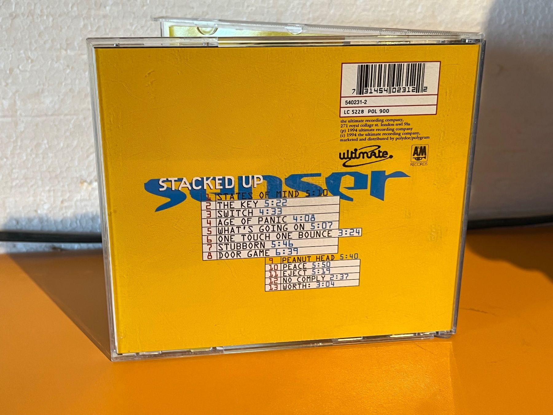 CD: Senser - Stacked Up - SR14 – Usato da Küsnacht ZH venduto da Internetradio 1