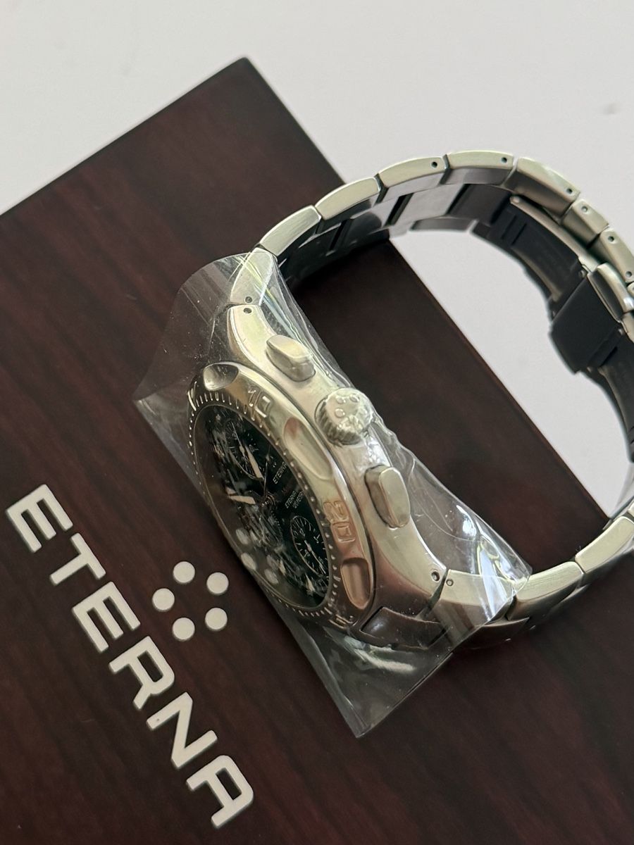 Eterna Orologi: Eterna Monterey Chronograph 120 Meter Automatic läuft – Usato da Schaffhausen venduto da Shshopsh 4