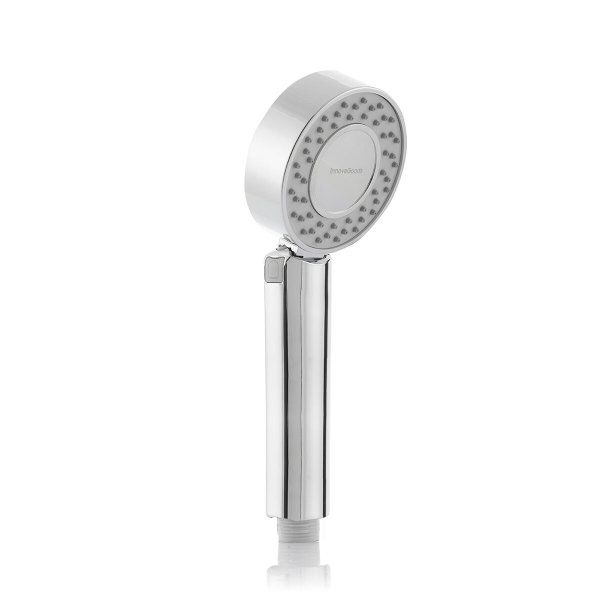 Soffioni doccia: Doppel-Dusch-Brause mit 3-in-1-Spender – Nuovo e nell'imballaggio originale da Geneve venduto da Titi2008