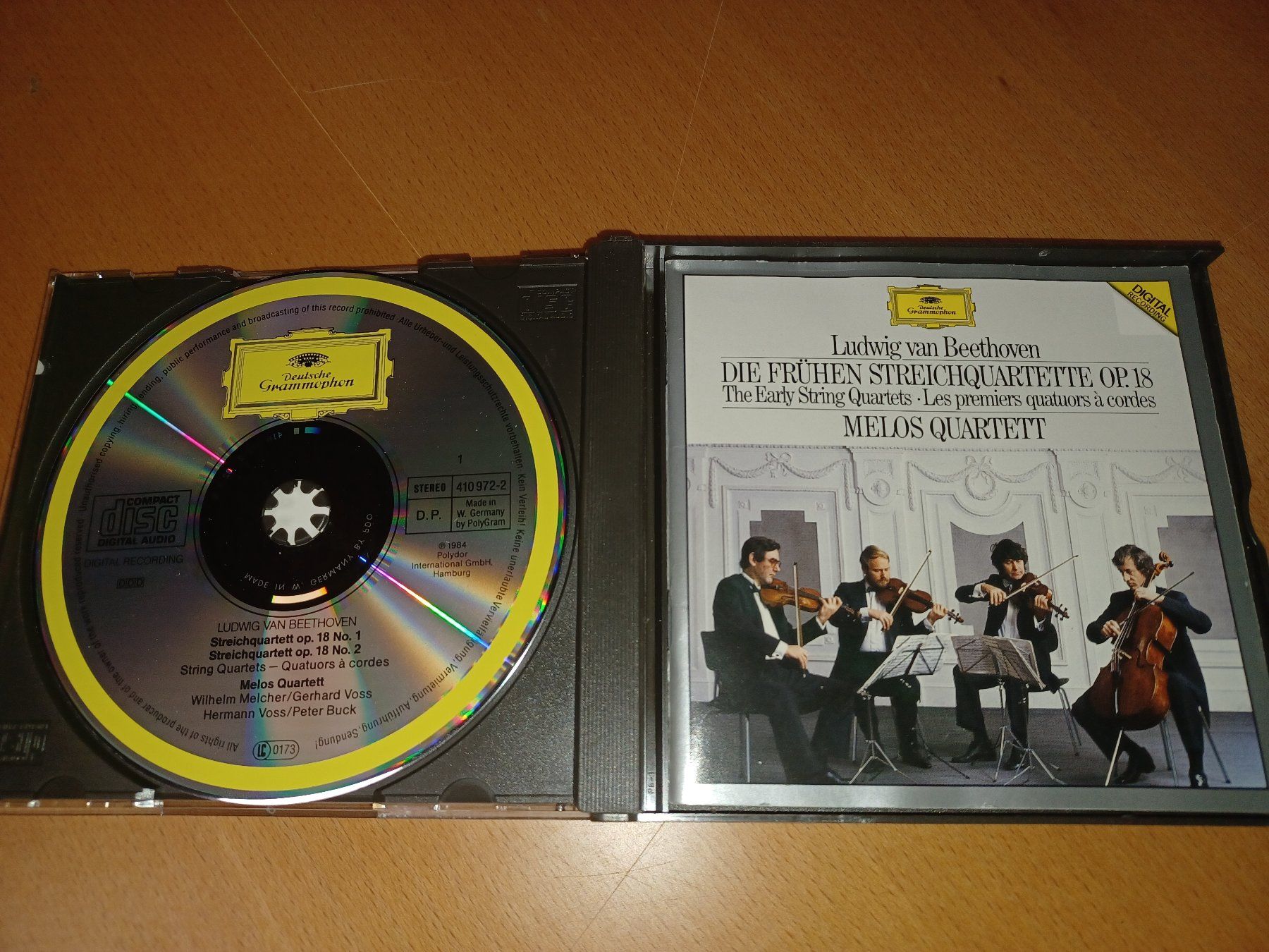 CD: CD L.v. Beethoven 'Die frühen Streichquartette' – Nuovo e nell'imballaggio originale da Linthal venduto da Luther 2