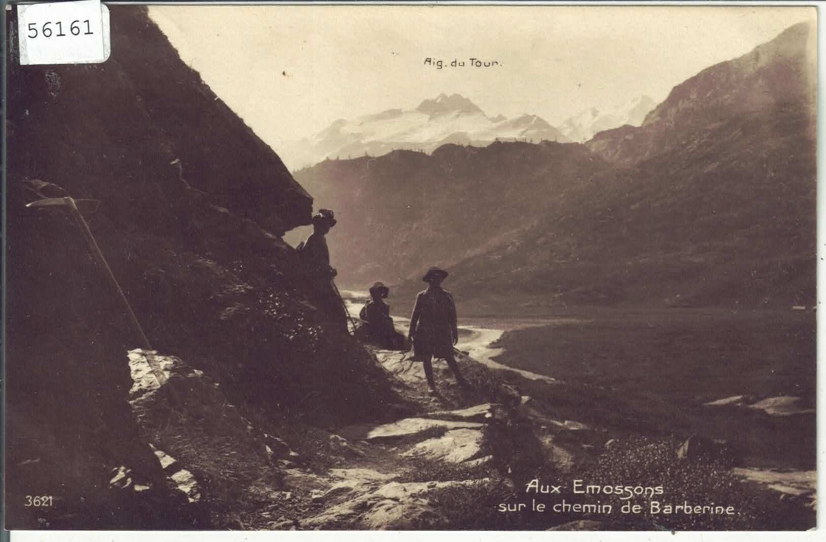 Cartoline postali: Aux Emossons sur le chemin de Barberine - animee – Usato da Ettingen venduto da Kartenplanet