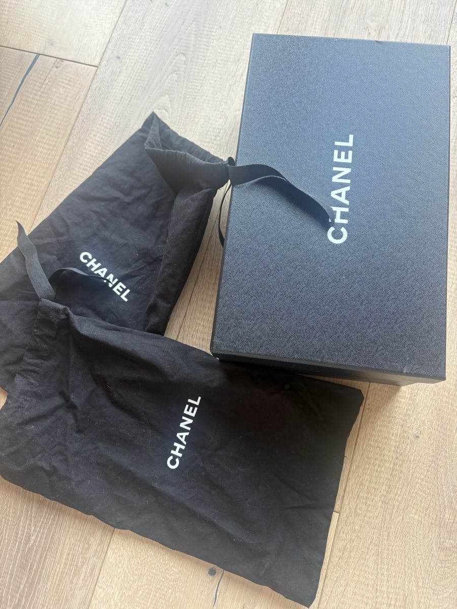 Chanel Scarpe da donna: Chanel Ballerinas Beige & Black, Size 38, Authentic – Usato da Zürich venduto da Theblondesalad 6