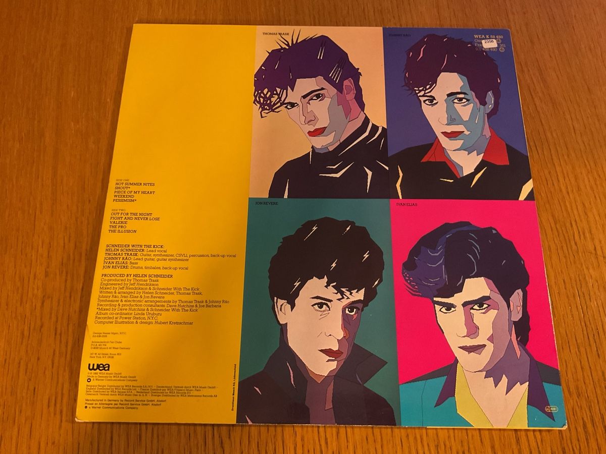 Schallplatten: Schneider With The Kick - Exposed LP 1982 – Gebraucht aus Steinach von Quarkie 1