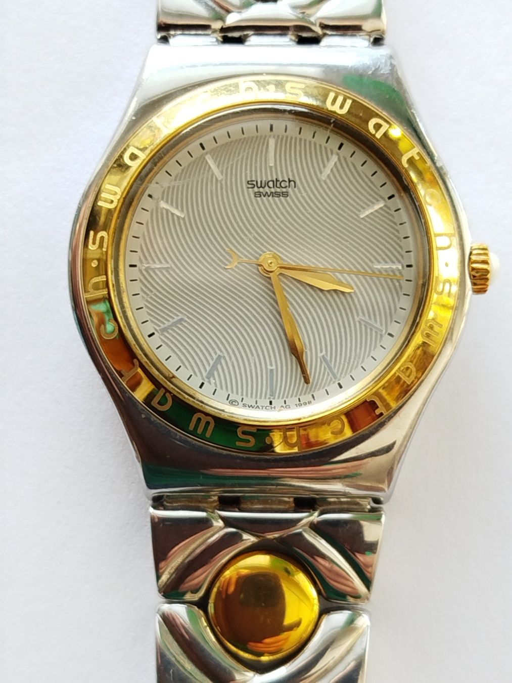 Swatch Orologi: SWATCH IRONY mit Bicolor Armband – Usato da Zug venduto da Robert0125 5