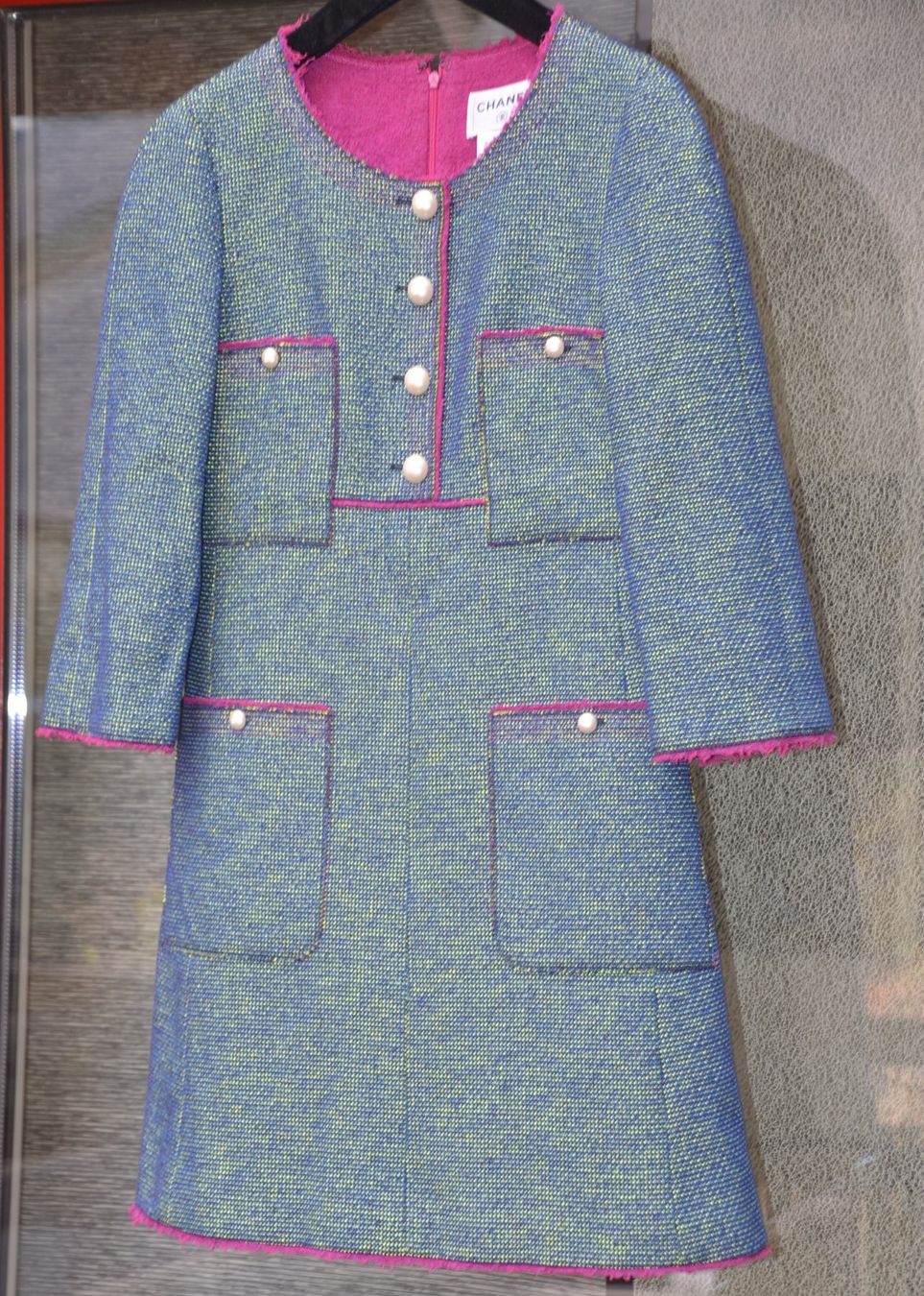 Chanel Vestiti: Chanel Tweed Kleid / robe .34 – Usato da Collonges venduto da Auganien 7