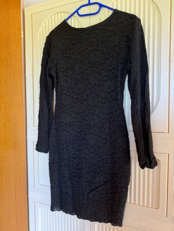 Kleid Spitzenoptik schwarz T36 Frankreich