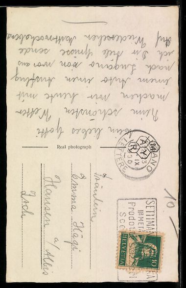 Cartoline postali: AK Castagnola, Castagnola e Monte Bre – Usato da Berlin venduto da bartko-reher 1