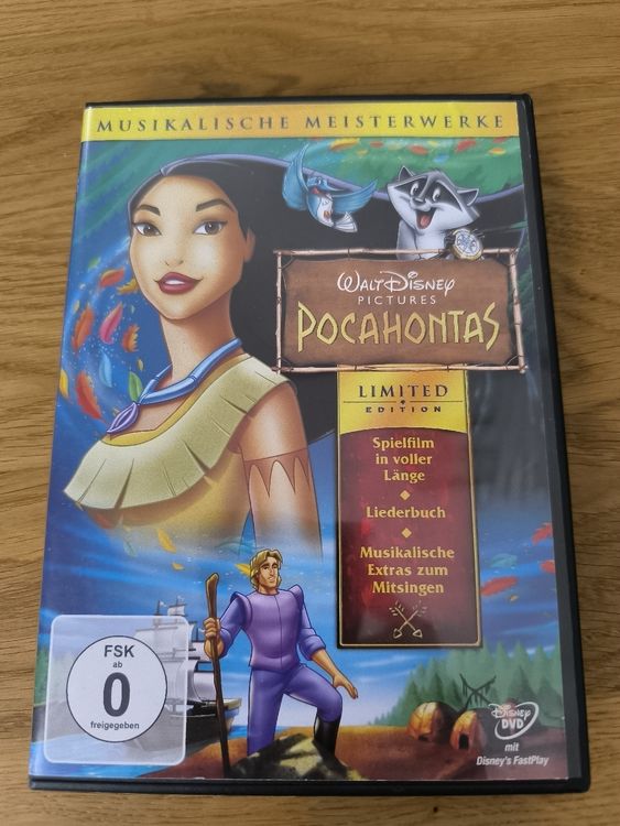 Pocahontas Limited Edition Disney DVD | Kaufen auf Ricardo