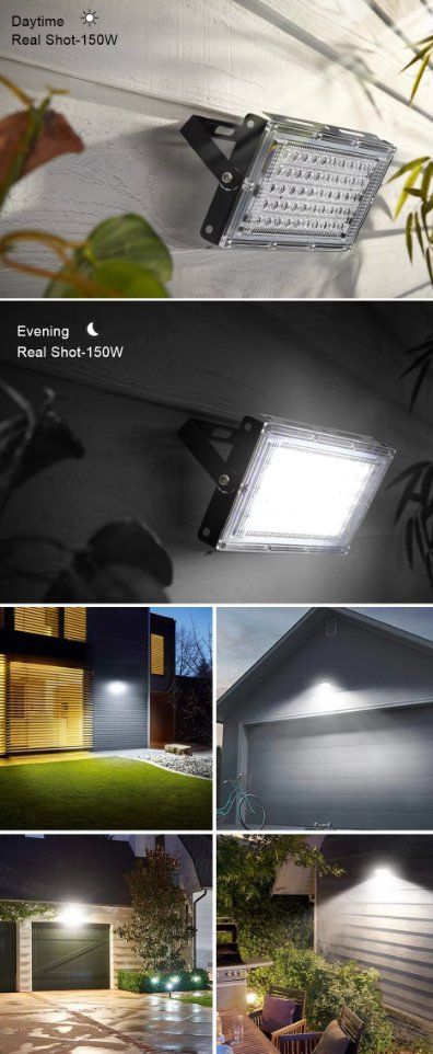 Lampade: LED 150W Flutlicht Aussenstrahler IP65, Warm White – Nuovo e nell'imballaggio originale da Romanshorn venduto da pfimex 8