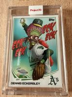 Topps Project70 Dennis Eckersley Alex Pardee Baseball Karte