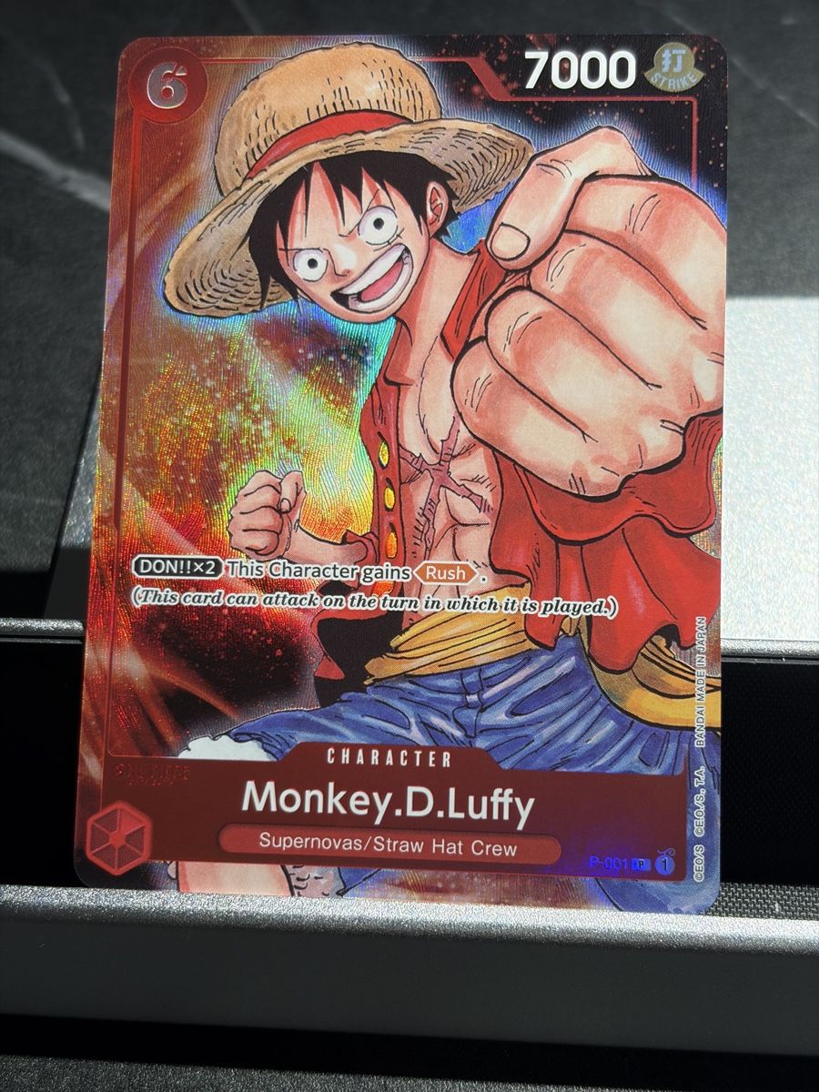 Bandai Carte collezionabili: One Piece P-001 Monkey.D.Luffy, Englisch – Nuovo (secondo la descrizione) da St. Gallen venduto da cambitcg