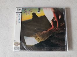 Styx  -  Cornerstone / SHM-CD Japan Edt. Fabrikneu