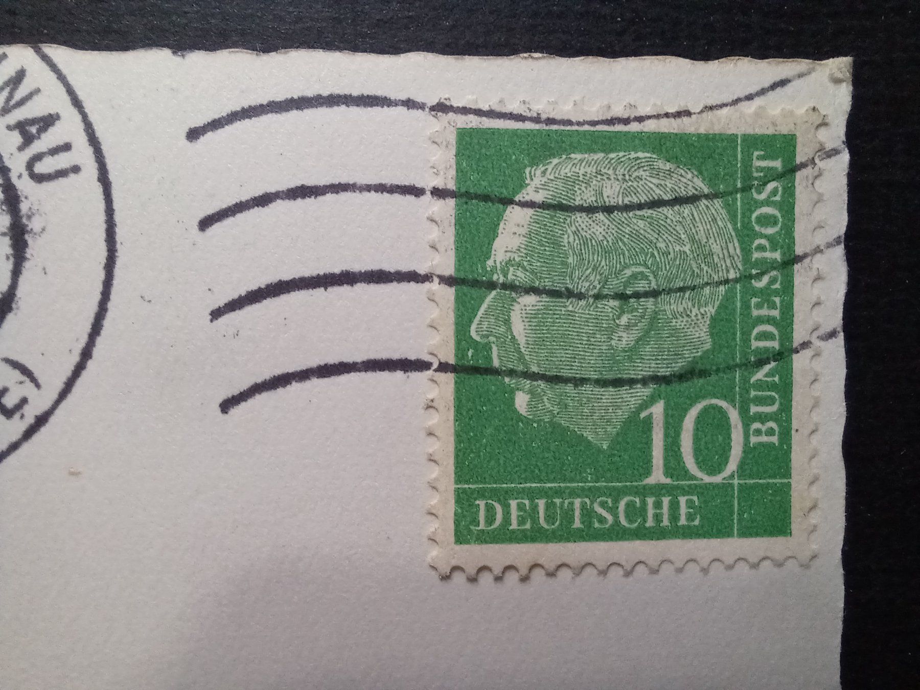 Cartoline postali: Insel Mainau, Palmenhain,1956, Bodensee, – Usato da Aarau Rohr venduto da mgvw 4