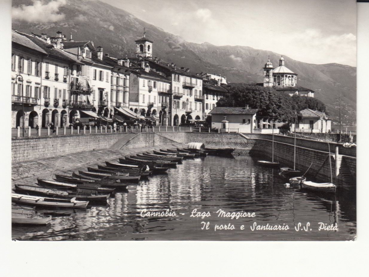 Ansichtskarten: Cannobio 1962 – Gebraucht aus Bürglen TG von StampGraf