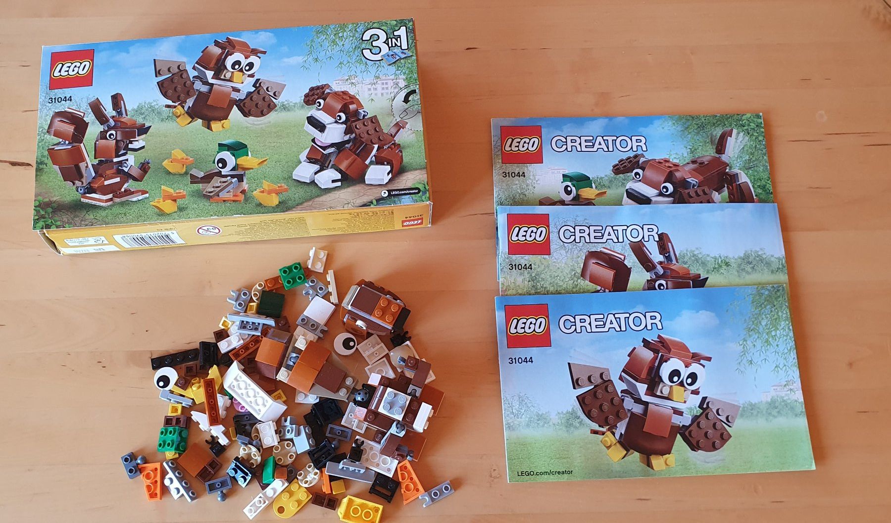 Lego Kit di costruzioni: LEGO Creator 31044 Waldtiere,  mit Anleitung – Usato da Wattwil venduto da Dato1