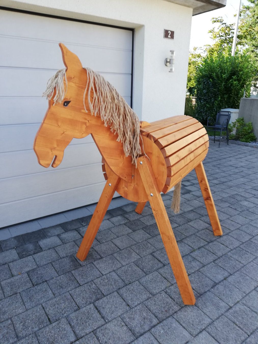 Giocattoli: Holzpferd Spielpferd, Grösse L – Nuovo e nell'imballaggio originale da Wiezikon b.Sirnach venduto da Asti75 2