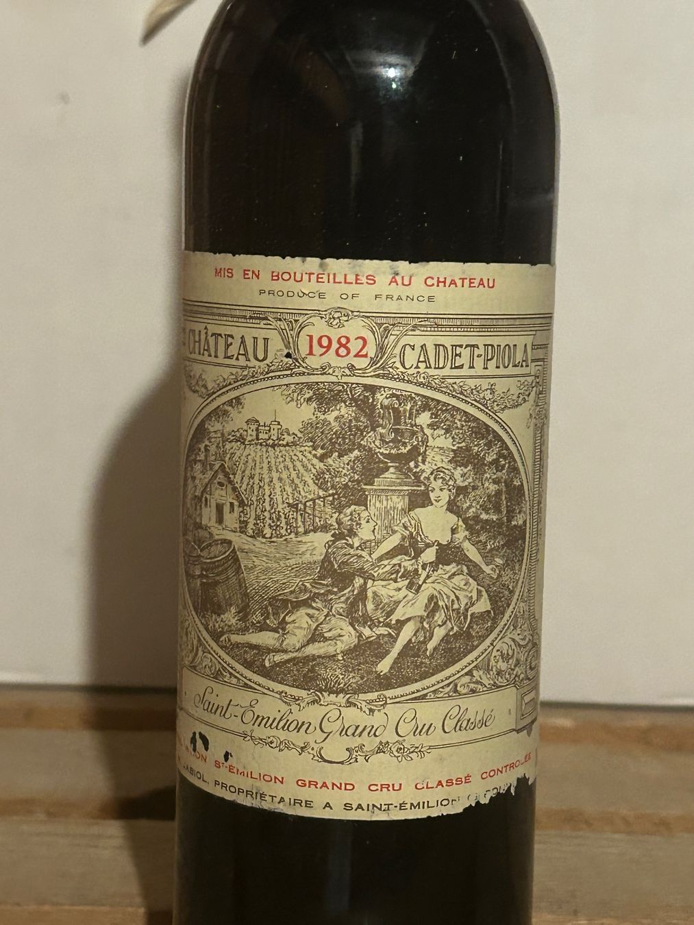 Wein: Château Cadet-Piola 1982 Margaux – Neu (gemäss Beschreibung) aus Roche VD von avediscipule 1
