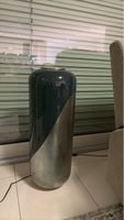 Decorative Floor Vase Green Silver Like New