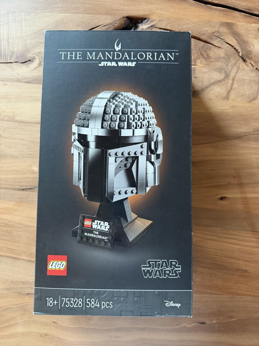 Star Wars Giocattoli: Star Wars The Mandalorian Helm Lego – Nuovo e nell'imballaggio originale da Zürich venduto da Seriberi99