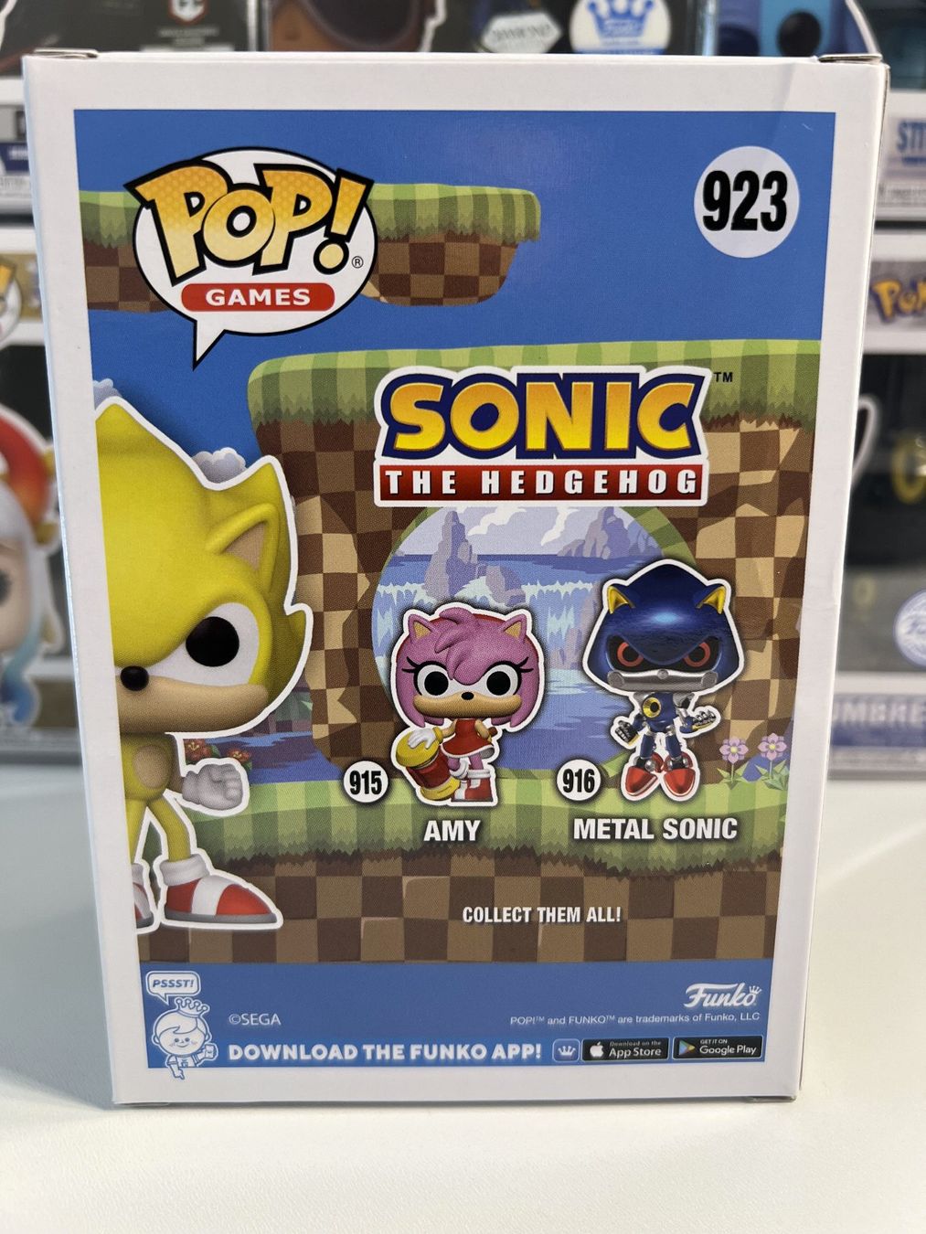 Funko Statuette: Funko POP! Games Sonic the Hedgehog Super Sonic Limitée – Nuovo e nell'imballaggio originale da Le Mouret venduto da perfectbijou 2