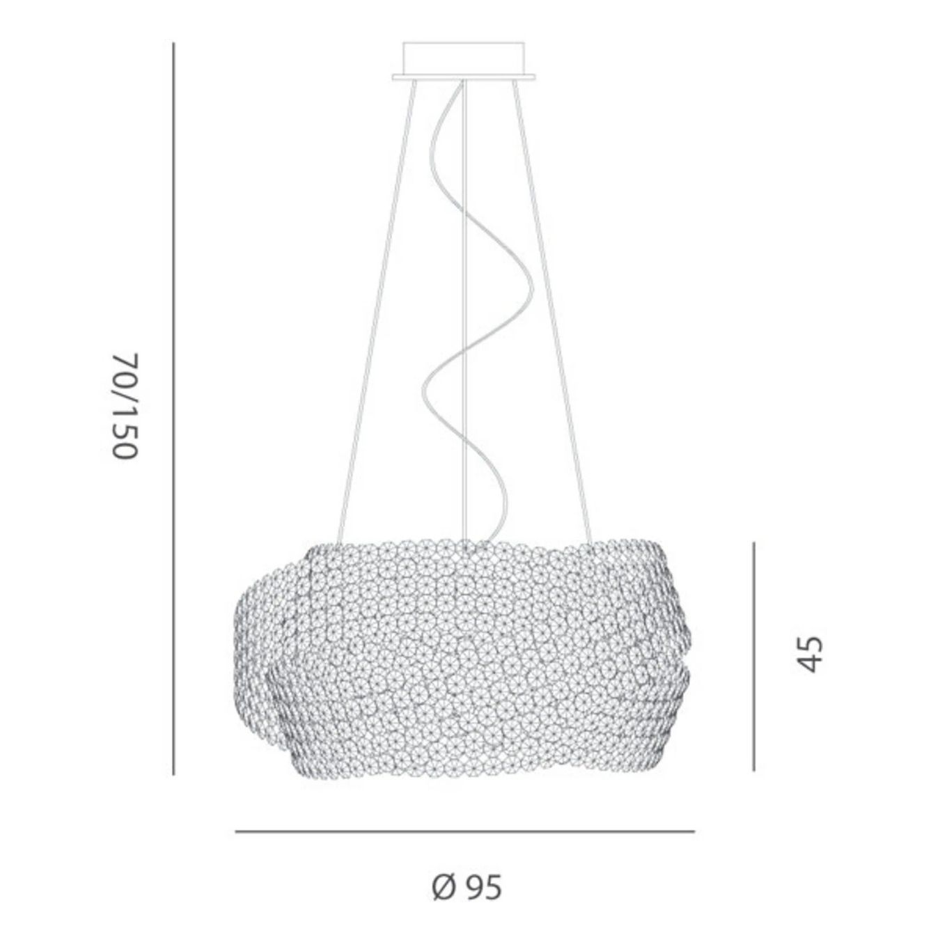Lampadari & plafoniere: Pendelleuchte Diamante – Usato da Gossau SG venduto da SHTAG 2