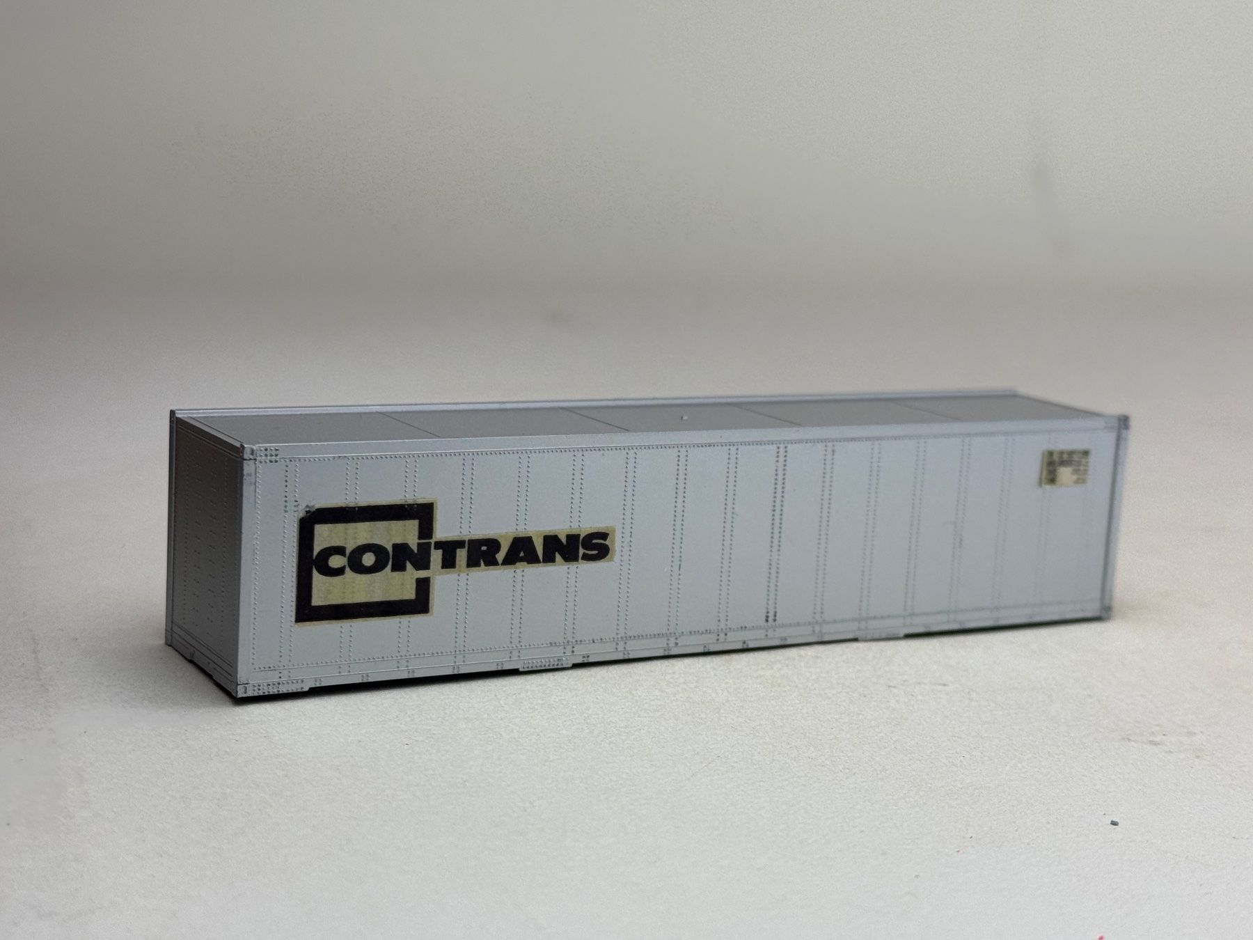 Modelleisenbahnen: EB- 40 Ft. Container Contrans silbern – Gebraucht aus Elm von Wikmtz