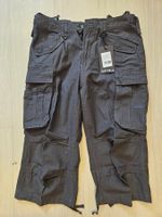 BRANDIT Industry Vintage 3/4 Shorts - Anthracite M