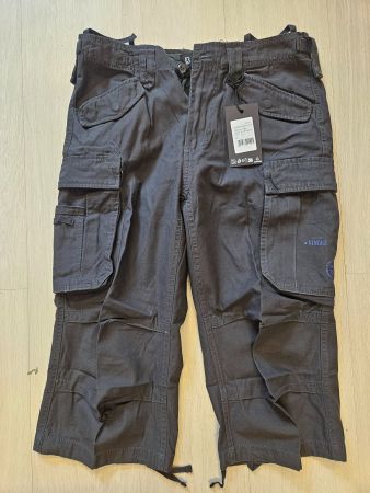 BRANDIT Industry Vintage 3/4 Shorts - Anthracite M