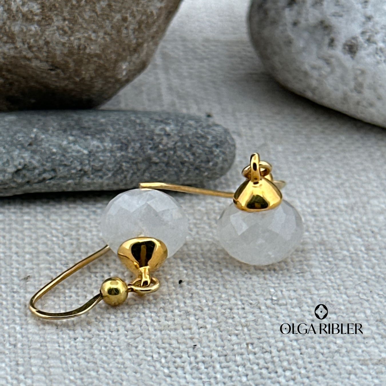 Olga Ribler Ohrringe & -stecker: Ohrringe mit Mondstein – Neu (gemäss Beschreibung) aus Luzern von MonikaS03 2