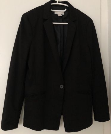 H&M Blazer, schwarz, Gr.40