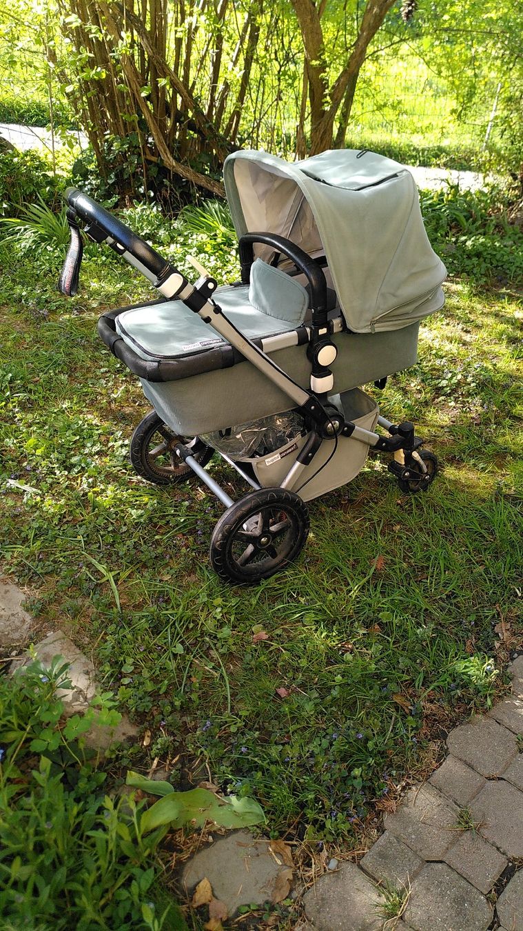 Bugaboo Kinderwagen: Bugaboo Cameleon 3 "Kite", Sonderanfertigung in grün – Gebraucht aus Zürich von binabachei