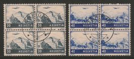 1948 : Nr. F43 + F44 im VB - Confignon : KP 200.--