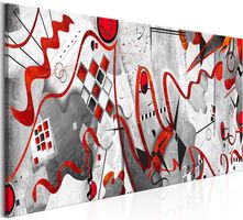 XXL Abstraktes Bild 120x40‪‪‪