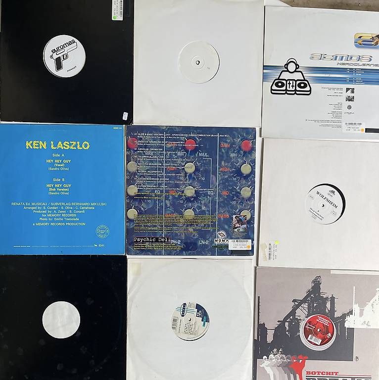 Dischi in vinile: Trance Goa Techno Italo Elektro Vinyl Packet – Usato da Alpnach Dorf venduto da GuntaKinte 1