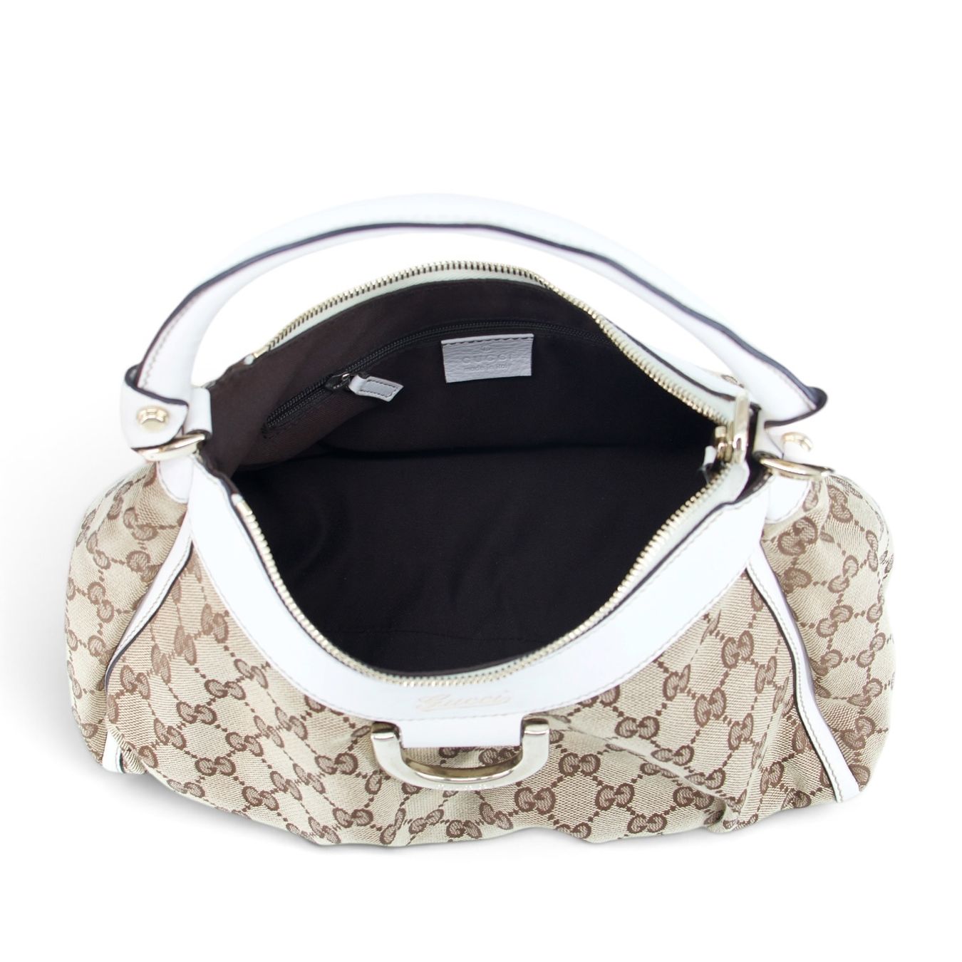 Gucci Sacs femmes: Gucci Abbey D-Ring GG weiss – D'occasion à Binningen par Designerlabels 4