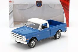 Chevrolet C-10 Pick Up 1970 blau / weiss      1:18