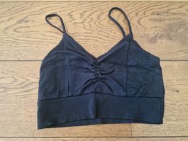 Sporttop/BH schwarz, Gr. S