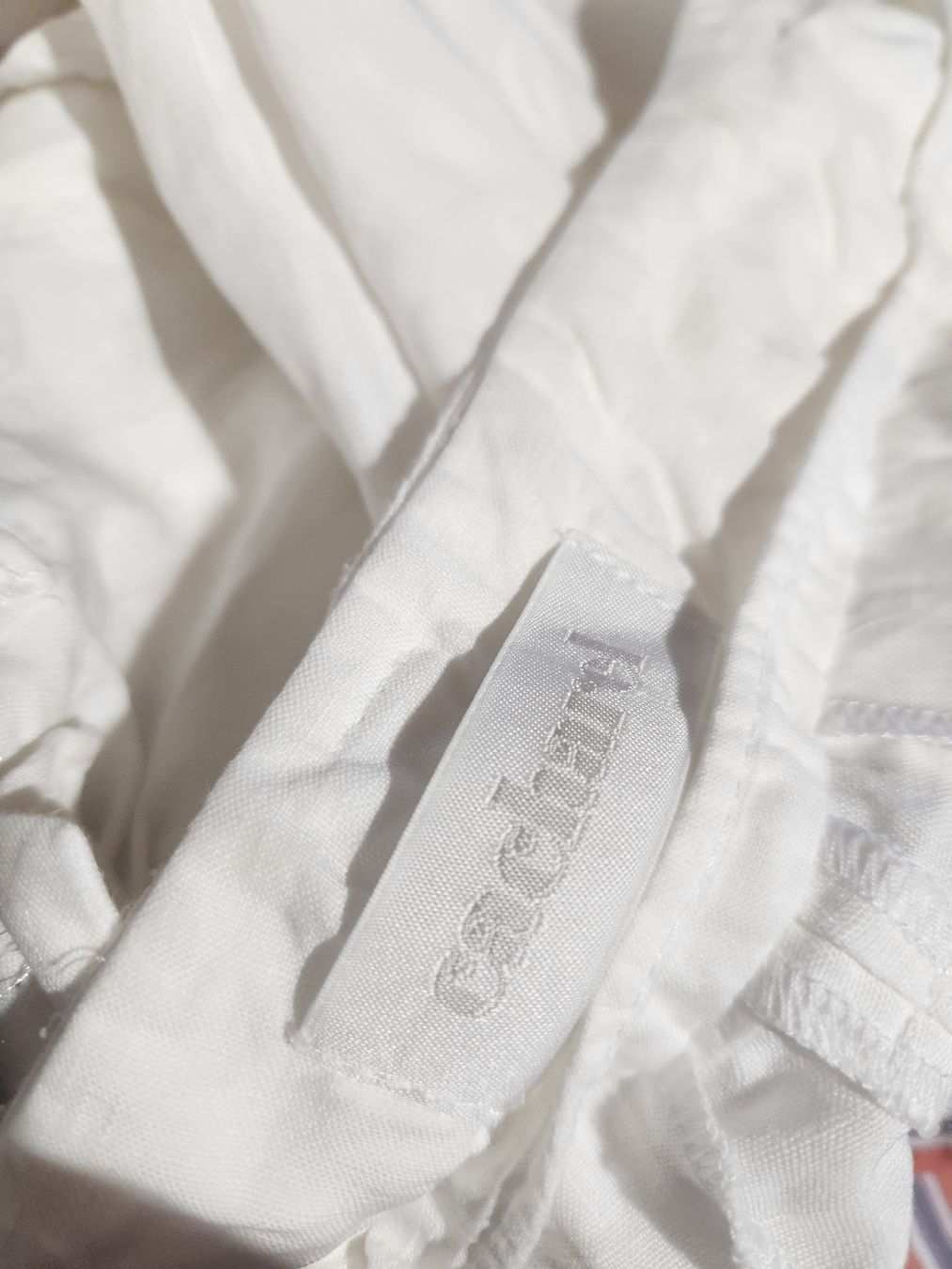 Cacharel Pantaloni: Pantalon blanc en lin Cacharel taille 36  été – Usato da Niedergösgen venduto da Eva2410 5
