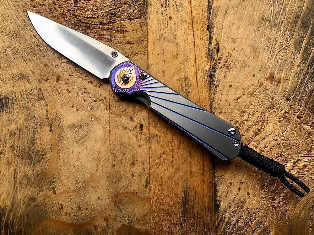Chris Reeve Klappmesser Sebenza Unique Graphic Magnacut Neu (Neu und ...