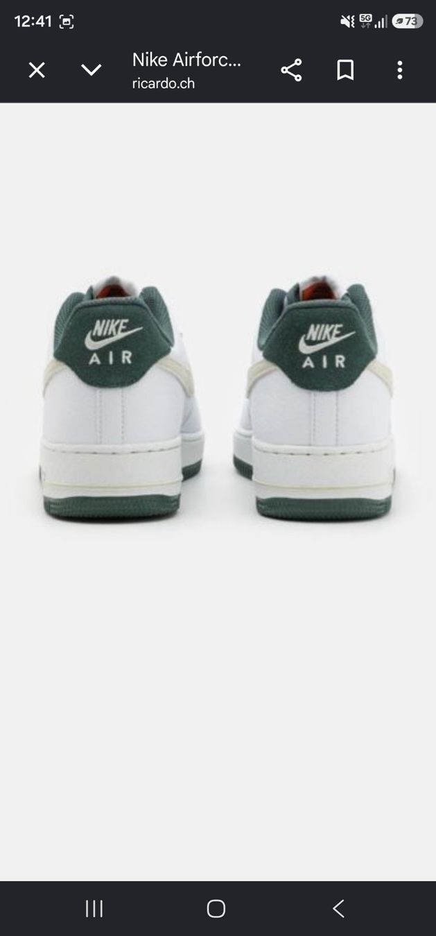 Nike Herrenschuhe: Nike Air force 1 45.5 – Gebraucht aus Biberist von Banexx 1