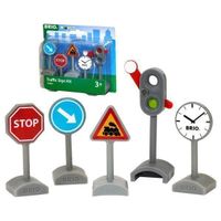 Brio Verkehrszeichen, Signal, 5 T., neu