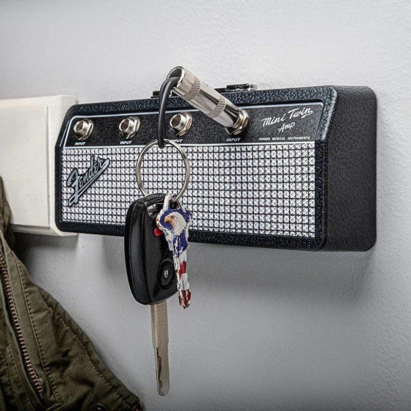 Portachiavi: Fender Blues Schlüsselhalter mit vier Schlüsselhaltern – Nuovo e nell'imballaggio originale da Hundwil venduto da Mr.Wong 1