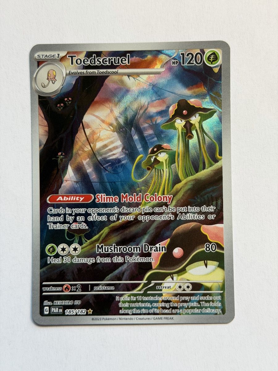 Pokémon Carte collezionabili: Pokemon Toedscruel 185/182 EN – Usato da Uster venduto da l_cards