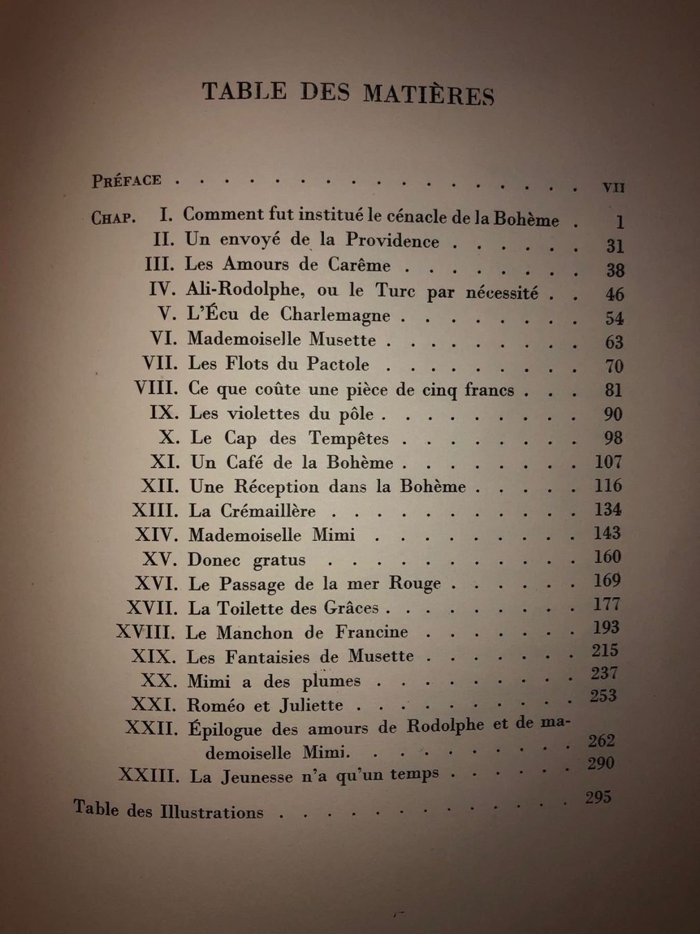 Libri: H. Murger: Scènes de la vie de Bohème. – Usato da Zürich venduto da allp 9