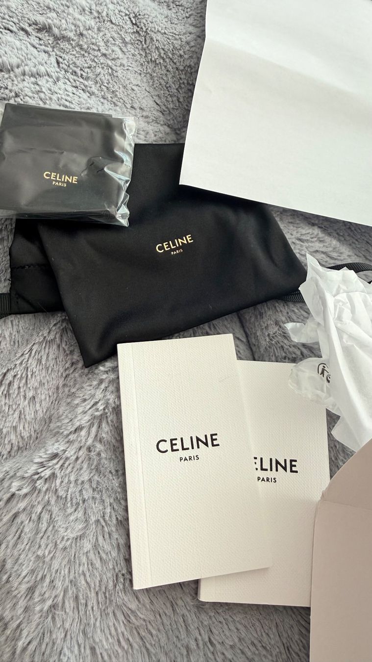 Celine Occhiali & Lenti: CELINE Sonnenbrille Triomphe 01 Schwarz 52-22 – Nuovo e nell'imballaggio originale da Frauenfeld venduto da Vanityroom 8