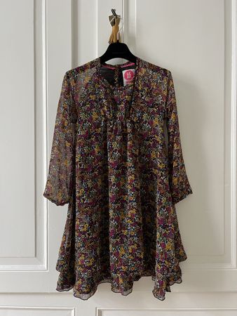 Festliches Blümchenkleid Gr. 158/164 - Top Zustand