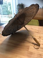 Asiatischer Papier Sonnenschirm, Handmade, Deko, Top!