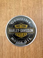 Harley Davidson Motor Cycles Motor Oil Öl Emblem Logo