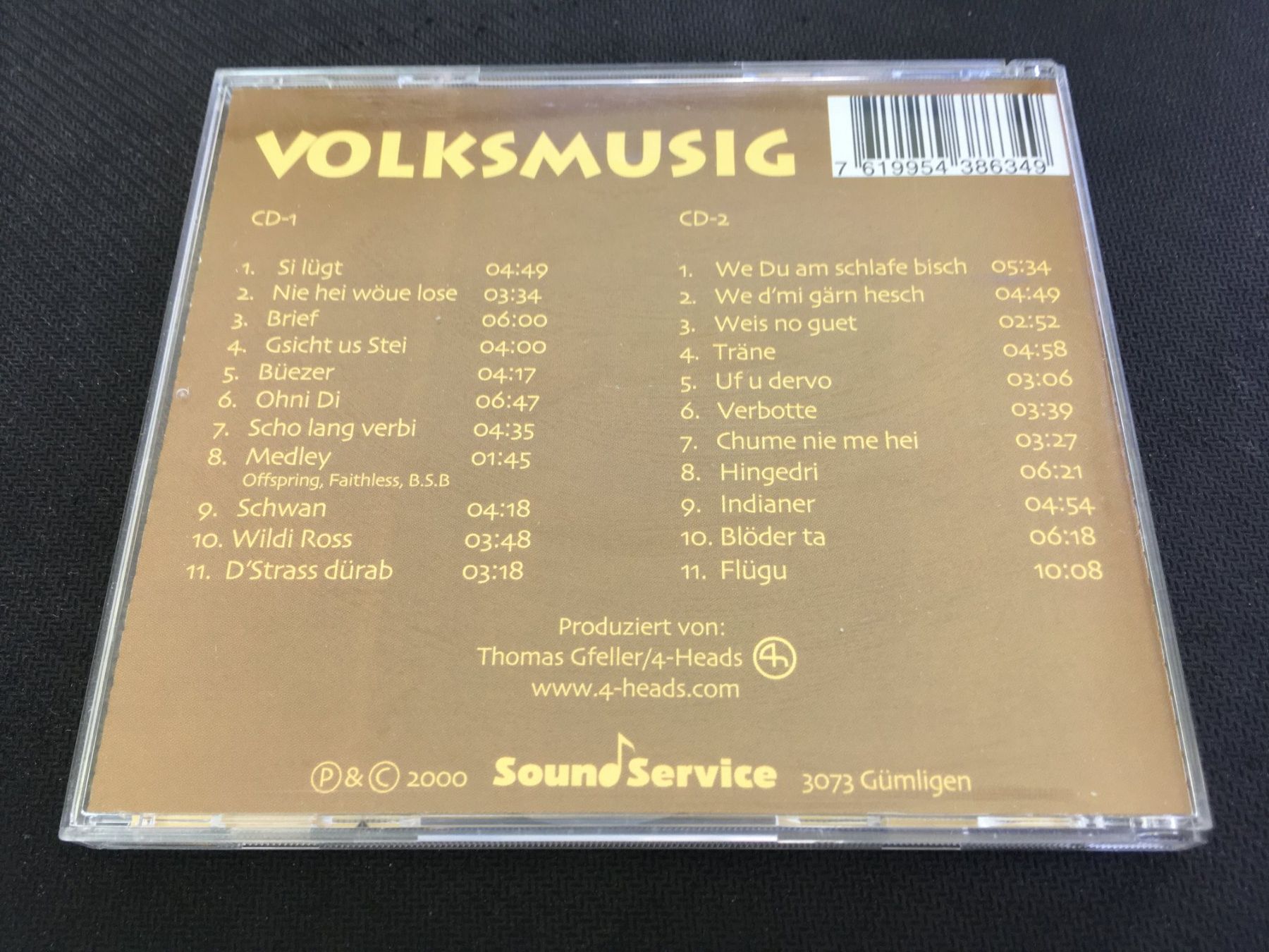 CD: Volksmusig - Gölä -CD- 2cd – Usato da St.Gallen venduto da MedienJoe 2